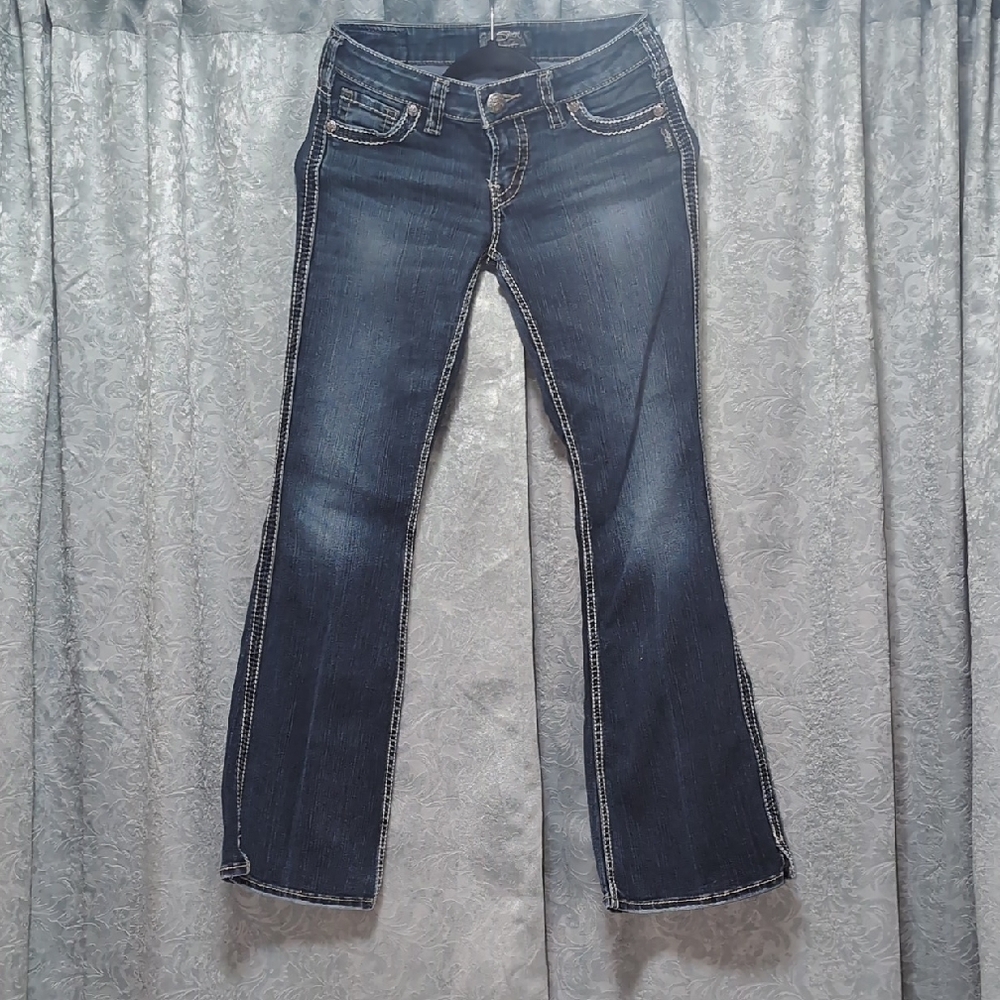Silver Frances Jeans